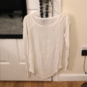 White Lululemon Long Sleeve